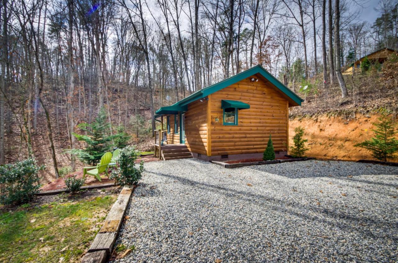 Superb Bryson City Studio Cabin With Hot Tub And Patio! Экстерьер фото